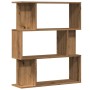Estantería madera de ingeniería roble artisan 80x24x96 cm de , Librerías y estanterías - Ref: Foro24-855773, Precio: 58,09 €,...