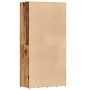 Estantería madera de ingeniería envejecida 66x30x130 cm de , Librerías y estanterías - Ref: Foro24-855778, Precio: 82,26 €, D...