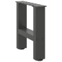 Patas de mesa de centro antracita 2uds acero 40x(30-31) cm de , Patas para mesas - Ref: Foro24-4013258, Precio: 55,87 €, Desc...