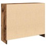 Aparador de madera de ingeniería envejecida 91x28x75 cm de , Aparadores - Ref: Foro24-855894, Precio: 104,62 €, Descuento: %