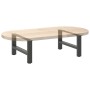Patas de mesa de centro antracita 2uds acero 70x(30-31) cm de , Patas para mesas - Ref: Foro24-4013270, Precio: 67,72 €, Desc...