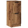 Aparador madera de ingeniería madera envejecida 30x30x70 cm de , Aparadores - Ref: Foro24-856959, Precio: 42,88 €, Descuento: %