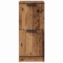 Aparador madera de ingeniería madera envejecida 30x30x70 cm de , Aparadores - Ref: Foro24-856959, Precio: 42,88 €, Descuento: %