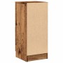 Aparador madera de ingeniería madera envejecida 30x30x70 cm de , Aparadores - Ref: Foro24-856959, Precio: 42,88 €, Descuento: %