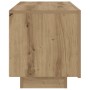 Mesita de noche madera de ingeniería roble artisian 100x35x40cm de , Mesitas de noche - Ref: Foro24-3329174, Precio: 95,69 €,...