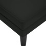Tumbona con almohada y reposabrazo derecho terciopelo negro de , Divanes - Ref: Foro24-4009812, Precio: 96,52 €, Descuento: %