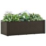 Arriate con sistema de riego automático moca 100x43x33 cm de vidaXL, Maceteros y jardineras - Ref: Foro24-313960, Precio: 130...