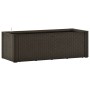 Arriate con sistema de riego automático moca 100x43x33 cm de vidaXL, Maceteros y jardineras - Ref: Foro24-313960, Precio: 130...