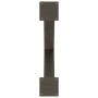 Patas para mesa comedor forma X 2uds acero natural 70x(72-73)cm de , Patas para mesas - Ref: Foro24-4012979, Precio: 111,42 €...