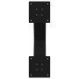 Patas para mesa de comedor en forma de X 2 uds acero negro de , Patas para mesas - Ref: Foro24-4012972, Precio: 89,50 €, Desc...
