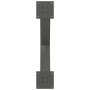 Patas para mesa de centro en forma de X 2 uds antracita acero de , Patas para mesas - Ref: Foro24-4012966, Precio: 96,23 €, D...