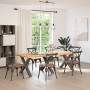 Patas para mesa de comedor en forma de X 3 uds antracita acero de , Patas para mesas - Ref: Foro24-4012998, Precio: 163,46 €,...