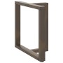 Patas mesa comedor forma T 2uds acero natural 70x35x(72-73)cm de , Patas para mesas - Ref: Foro24-4013059, Precio: 139,17 €, ...