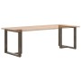 Patas mesa comedor forma T 2uds acero natural 70x35x(72-73)cm de , Patas para mesas - Ref: Foro24-4013059, Precio: 139,17 €, ...