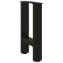 Patas de mesa de centro acero negro 2 uds 28x(42-43) cm de , Patas para mesas - Ref: Foro24-4013272, Precio: 51,04 €, Descuen...