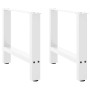 Patas de mesa de centro acero blanco 2 uds 60x(42-43) cm de , Patas para mesas - Ref: Foro24-4013285, Precio: 66,97 €, Descue...