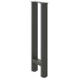 Patas de mesa de centro antracita 2 unidades 38x(72-73)cm acero de , Patas para mesas - Ref: Foro24-4013298, Precio: 75,89 €,...