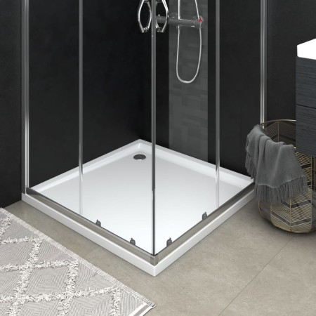Plato de ducha cuadrado de ABS blanco 80x80 cm de vidaXL, Platos de ducha - Ref: Foro24-148907, Precio: 95,20 €, Descuento: %