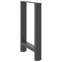 Patas de mesa de centro antracita 2 uds 50x(72-73)cm acero de , Patas para mesas - Ref: Foro24-4013302, Precio: 86,64 €, Desc...