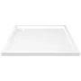 Plato de ducha cuadrado de ABS blanco 80x80 cm de vidaXL, Platos de ducha - Ref: Foro24-148907, Precio: 94,00 €, Descuento: %