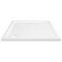 Plato de ducha cuadrado de ABS blanco 80x80 cm de vidaXL, Platos de ducha - Ref: Foro24-148907, Precio: 94,00 €, Descuento: %