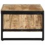 Mesa de centro de madera maciza de mango rugosa 90x50x36 cm de , Mesas de centro - Ref: Foro24-4013555, Precio: 190,39 €, Des...