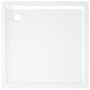 Plato de ducha cuadrado de ABS blanco 80x80 cm de vidaXL, Platos de ducha - Ref: Foro24-148907, Precio: 95,20 €, Descuento: %