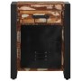 Mesitas de noche 2 uds multicolor madera maciza rugosa mango de , Mesitas de noche - Ref: Foro24-4013562, Precio: 222,30 €, D...