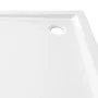Plato de ducha cuadrado de ABS blanco 80x80 cm de vidaXL, Platos de ducha - Ref: Foro24-148907, Precio: 94,00 €, Descuento: %