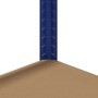 Estantería almacenaje 5 niveles azul madera ingeniería acero de , Estanterías industriales - Ref: Foro24-4016940, Precio: 42,...