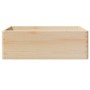Caja de madera con asas madera maciza pino 40x30x13 cm de , Cestas para almacenaje - Ref: Foro24-4017393, Precio: 28,04 €, De...