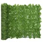 Toldo para balcón con hojas verde 400x100 cm de vidaXL, Sombrillas - Ref: Foro24-315500, Precio: 45,44 €, Descuento: %