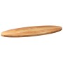 Tablero de mesa ovalado madera maciza de roble 140x60x4 cm de , Tableros para mesas - Ref: Foro24-4009052, Precio: 178,62 €, ...