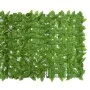 Toldo para balcón con hojas verde 400x100 cm de vidaXL, Sombrillas - Ref: Foro24-315500, Precio: 45,44 €, Descuento: %