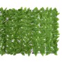 Toldo para balcón con hojas verde 400x100 cm de vidaXL, Sombrillas - Ref: Foro24-315500, Precio: 42,76 €, Descuento: %