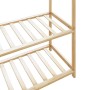 Perchero con estantes bambú 110x40x175 cm de , Organizadores de vestidores y perchas de barra - Ref: Foro24-4008924, Precio: ...