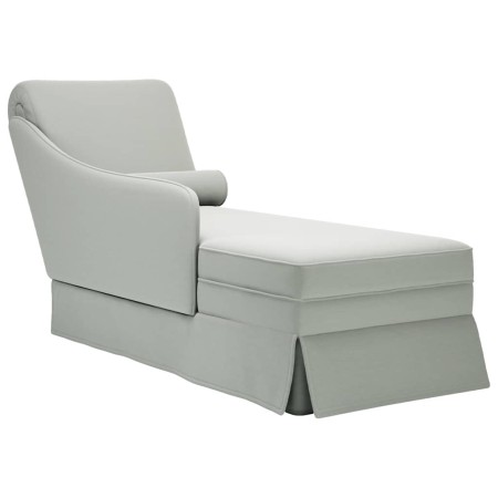 Chaise longue respaldo apoyabrazos derecho terciopelo de , Divanes - Ref: Foro24-4009782, Precio: 110,50 €, Descuento: %