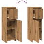 Armario de baño madera contrachapada roble artisan 30x30x95 cm de , Muebles de baño - Ref: Foro24-856062, Precio: 59,52 €, De...