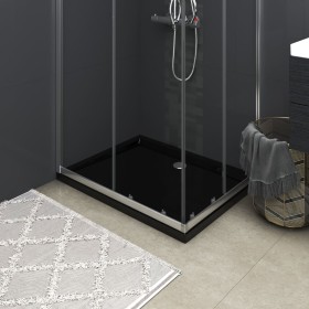 Plato de ducha rectangular negro ABS 70x90 cm de vidaXL, Platos de ducha - Ref: Foro24-148911, Precio: 97,07 €, Descuento: %