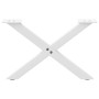 Patas de mesa de centro forma X 2uds acero blanco 50x(30-31) cm de , Patas para mesas - Ref: Foro24-4012877, Precio: 48,65 €,...