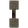 Patas de mesa centro forma X 2uds acero natural 37x(30-31) cm de , Patas para mesas - Ref: Foro24-4012875, Precio: 46,25 €, D...