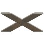 Patas de mesa centro forma X 2uds acero natural 70x(30-31) cm de , Patas para mesas - Ref: Foro24-4012947, Precio: 90,04 €, D...