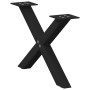 Patas de mesa de centro forma X 2uds acero negro 60x(30-31) cm de , Patas para mesas - Ref: Foro24-4012880, Precio: 51,22 €, ...