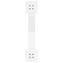 Patas de mesa de centro forma X 2uds acero blanco 70x(30-31) cm de , Patas para mesas - Ref: Foro24-4012945, Precio: 92,43 €,...