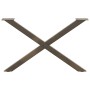 Patas de mesa centro forma X 2uds acero natural 70x(42-43) cm de , Patas para mesas - Ref: Foro24-4012907, Precio: 58,39 €, D...