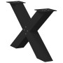 Patas de mesa de centro forma X 2uds acero negro 70x(42-43) cm de , Patas para mesas - Ref: Foro24-4012964, Precio: 86,29 €, ...