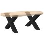Patas de mesa de centro forma X 2uds acero negro 70x(42-43) cm de , Patas para mesas - Ref: Foro24-4012964, Precio: 86,29 €, ...