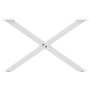 Patas de mesa de centro forma X 2uds acero blanco 70x(42-43) cm de , Patas para mesas - Ref: Foro24-4012905, Precio: 58,67 €,...