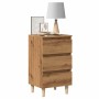 Mesita de noche madera de ingeniería roble artisan 40x35x69 cm de , Mesitas de noche - Ref: Foro24-856422, Precio: 74,67 €, D...
