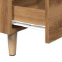 Mesita de noche madera de ingeniería roble artisan 40x35x69 cm de , Mesitas de noche - Ref: Foro24-856422, Precio: 74,67 €, D...